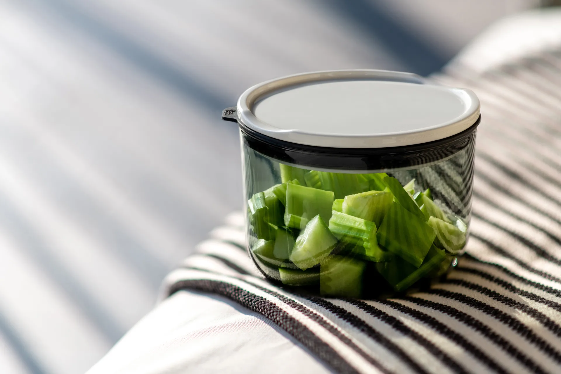 Boîte à déjeuner To Go & To Stay Verre L Ø13 cm, Transparent-blanc Villeroy & Boch