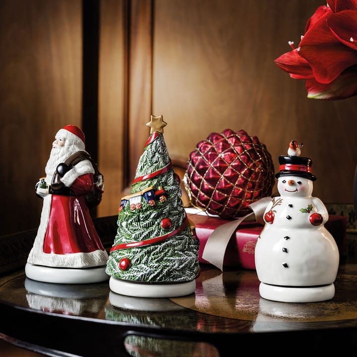 Boîte à musique bonhomme de neige Nostalgic Melody, Blanc Villeroy & Boch