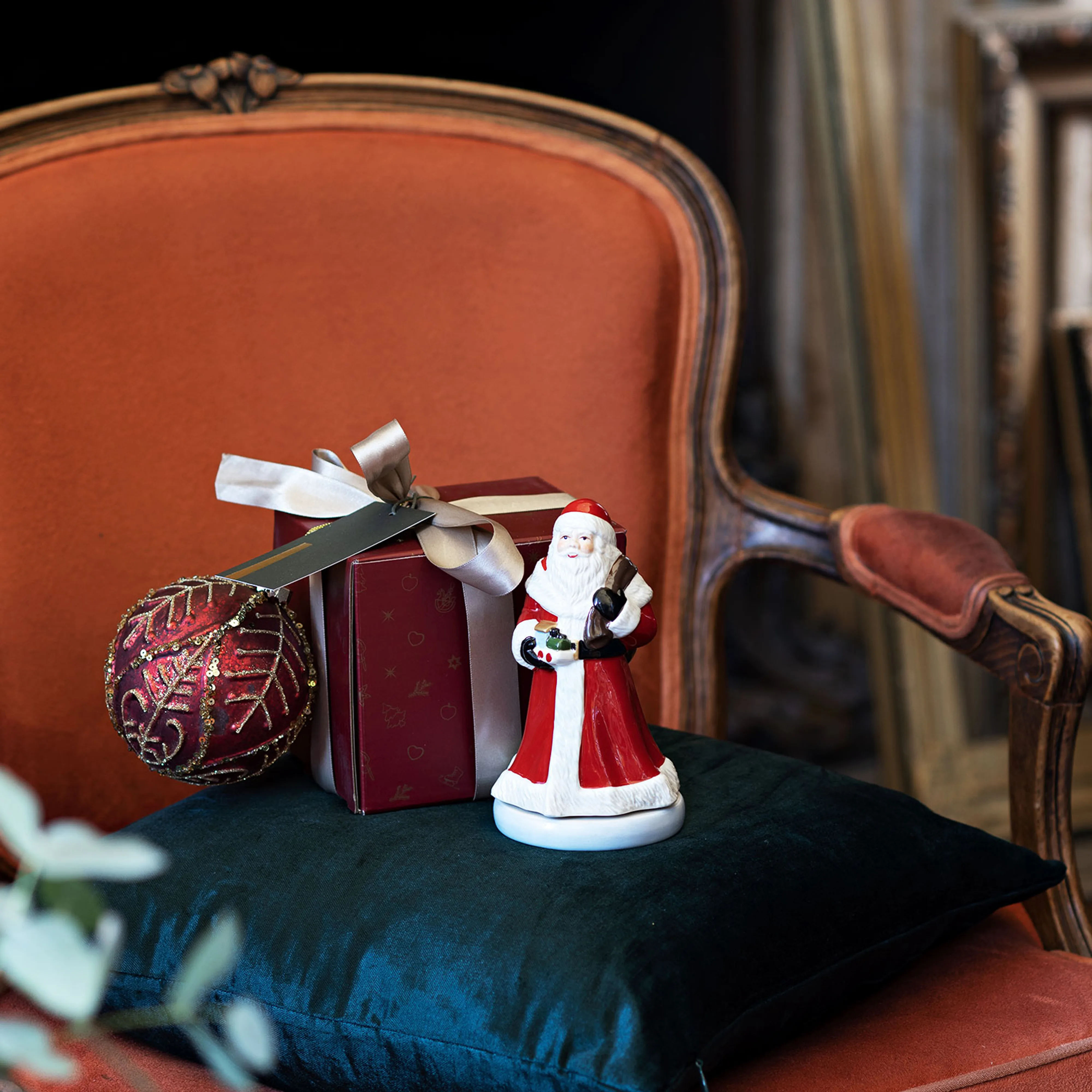 Boîte à Musique Sapin De Noël 20x10x10 Cm | Vente En Ligne Sur