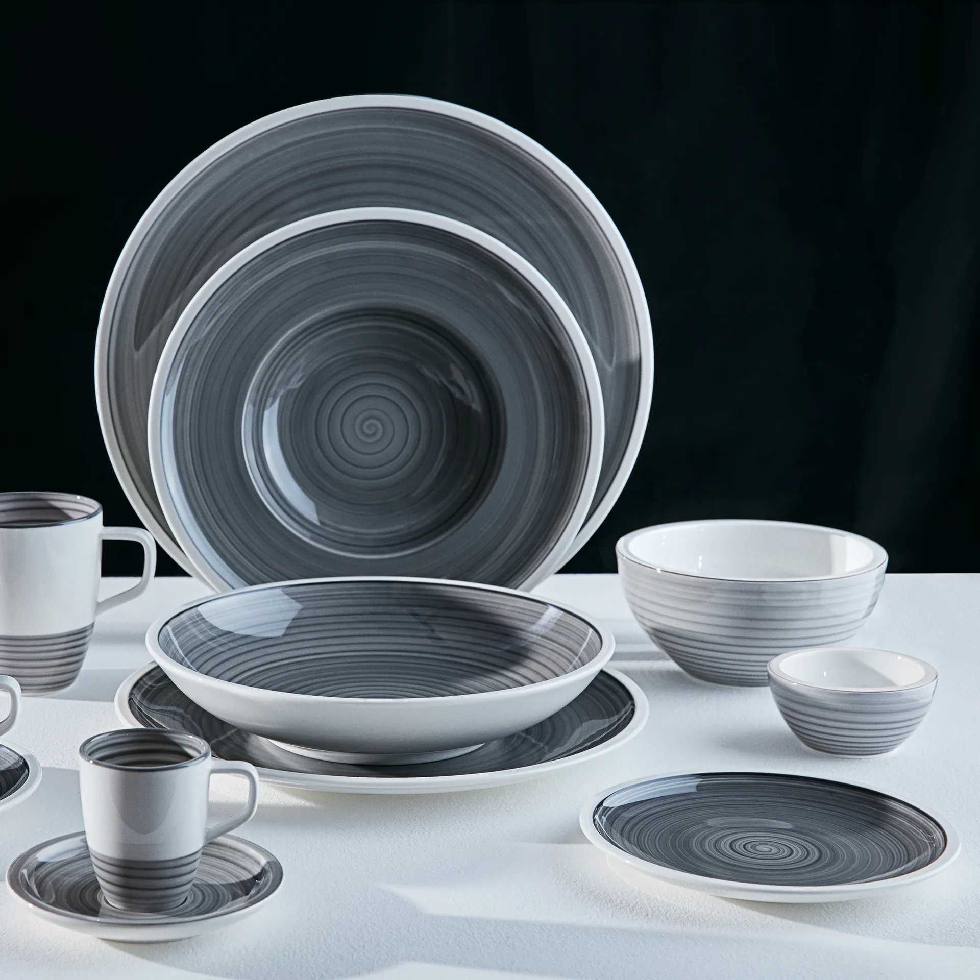 Bol à pâtes Manufacture Gris, 23,5 cm Villeroy & Boch