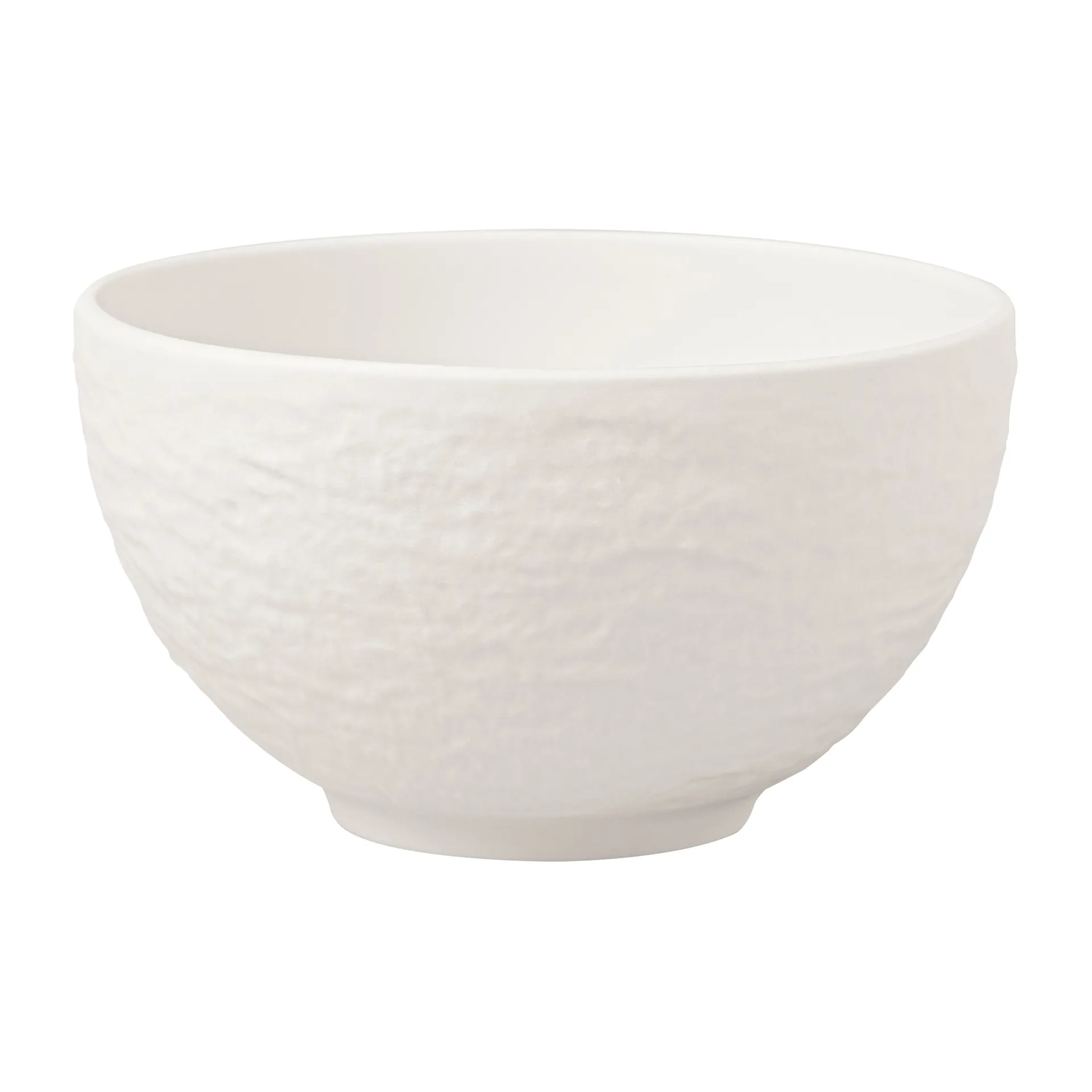 Bol à riz Manufacture Rock Ø11 cm, Blanc Villeroy & Boch