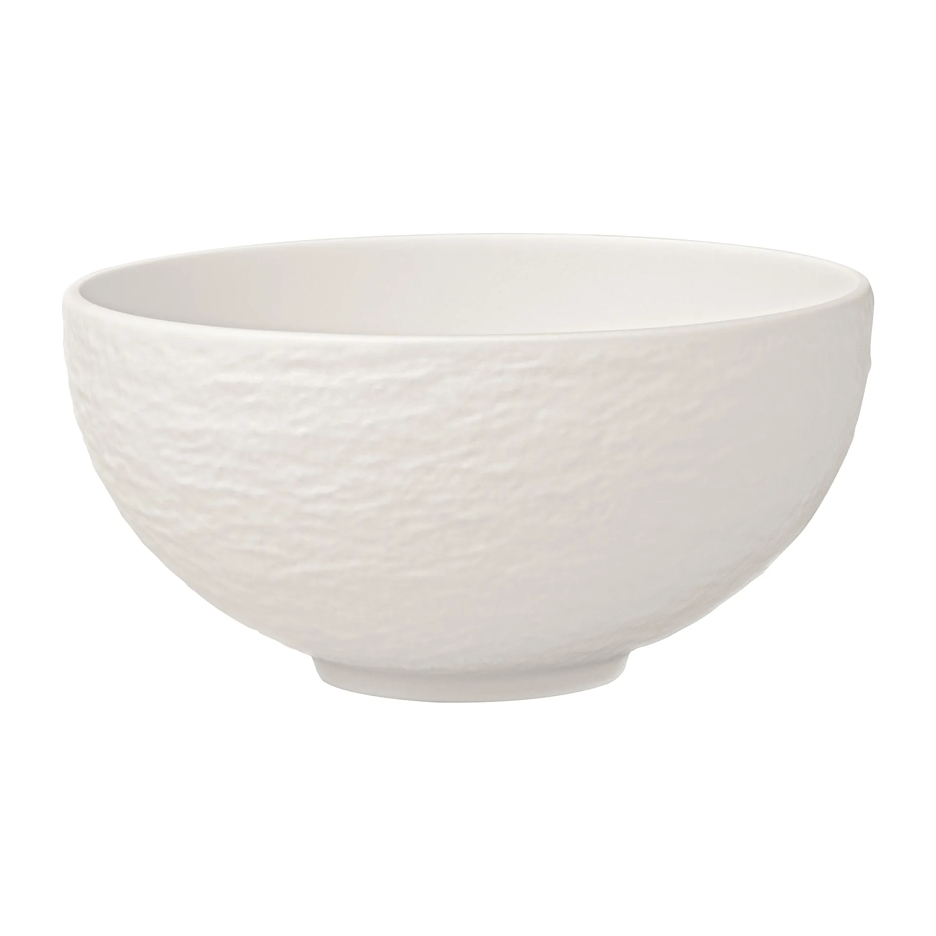 Bol à soupe Manufacture Rock Ø13 cm, Blanc Villeroy & Boch