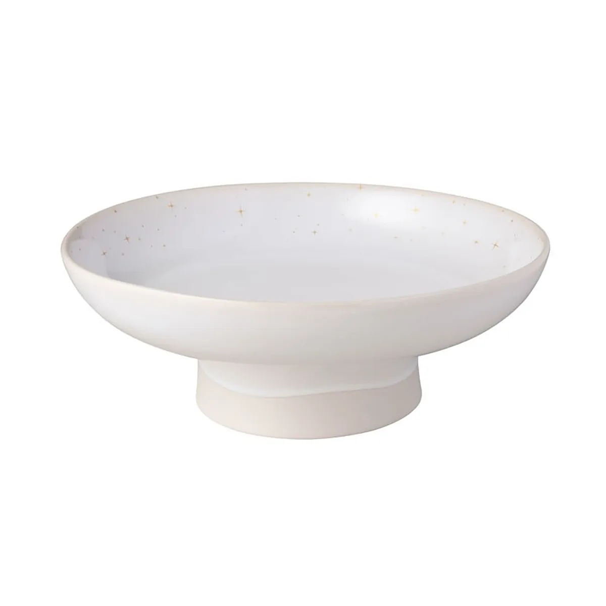 Bol sur pied Winter Glow Ø 29 cm, Blanc-beige Villeroy & Boch