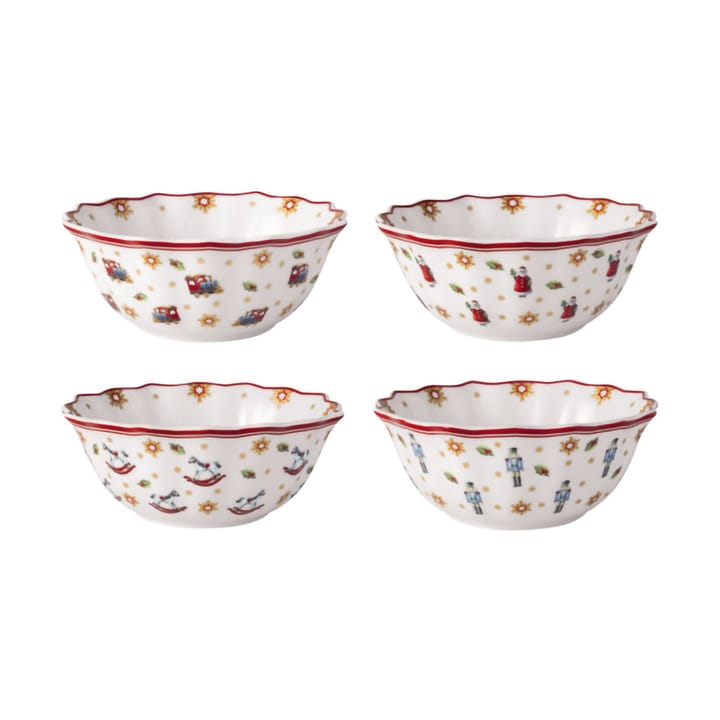 Bol Toy's Delight 4 pièces - Blanc-rouge - Villeroy & Boch