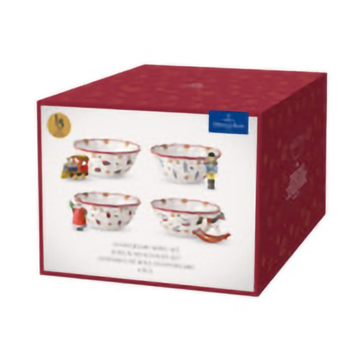 Bol Toy's Delight 4 pièces, Blanc-rouge Villeroy & Boch