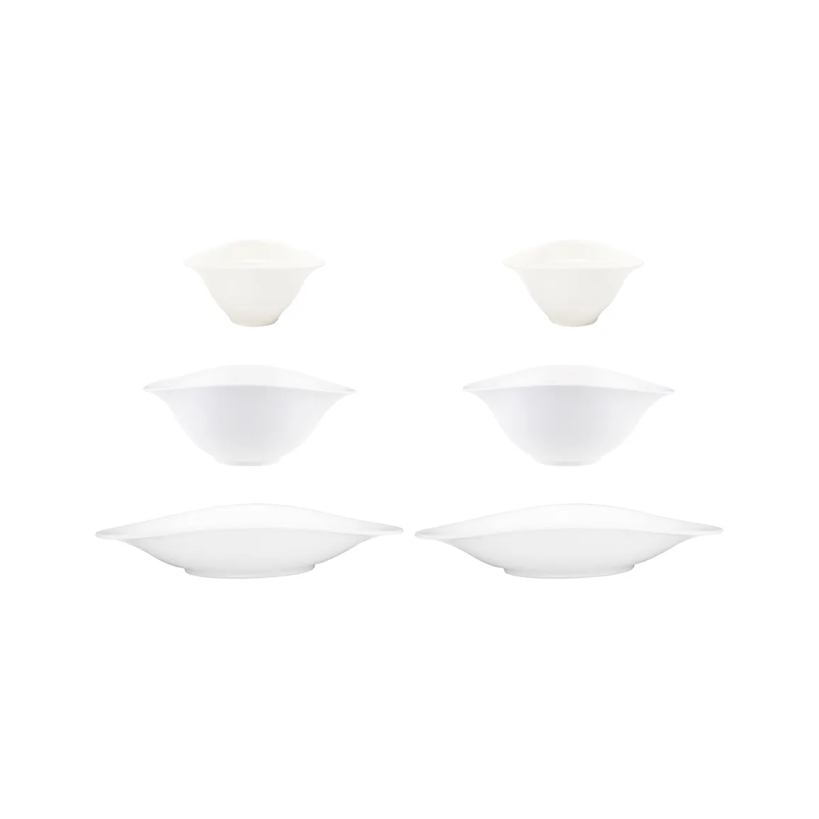Bols Vapiano Lot de 6, Blanc Villeroy & Boch