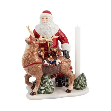 Bougeoir Christmas Toys Memory 35 cm - Père Noël et renne - Villeroy & Boch