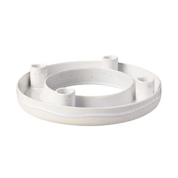 Bougeoir de l'Avent Winter Glow Ø 26 cm - Blanc-beige - Villeroy & Boch