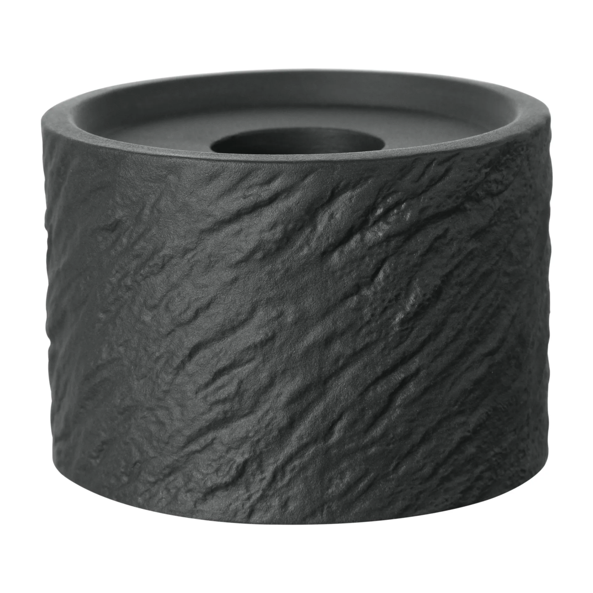 Bougeoir Manufacture Rock Home 4,8 cm, Noir Villeroy & Boch