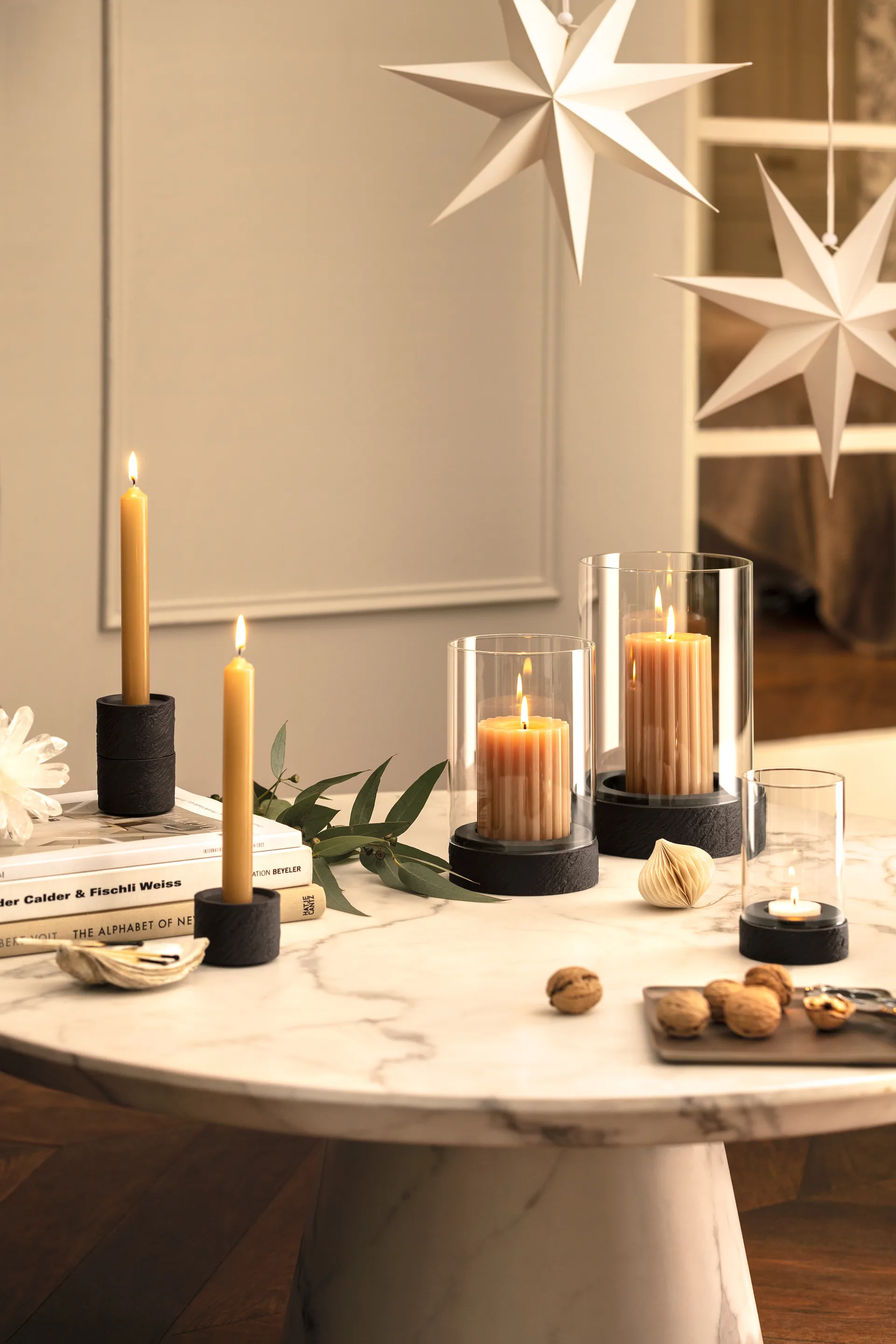 Bougeoir Manufacture Rock Home 4,8 cm, Noir Villeroy & Boch