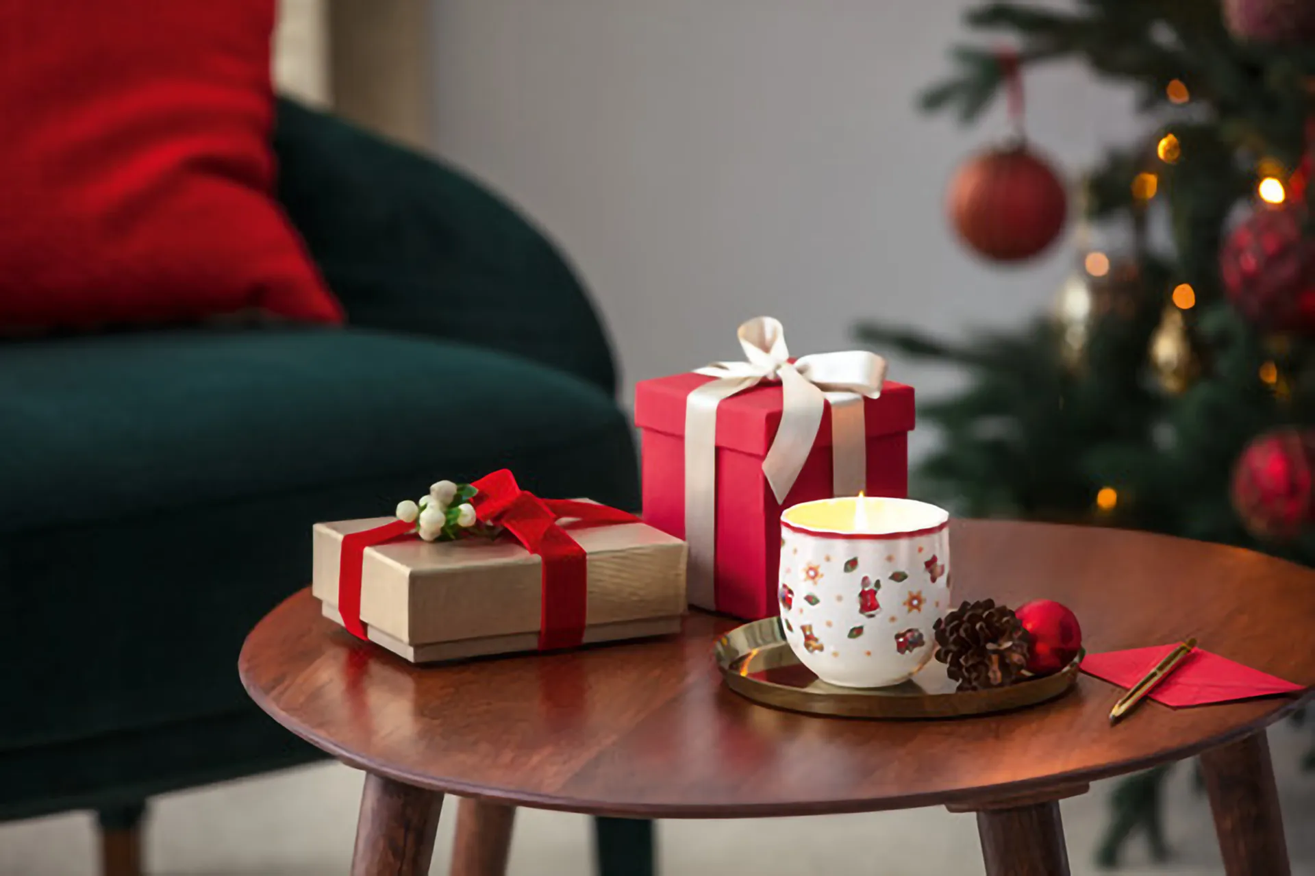 Bougie parfumée Toy's Delight, Blanc-rouge Villeroy & Boch