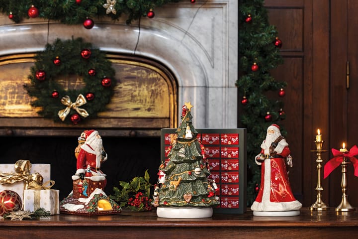 Calendrier de l'Avent avec sapin de Noël Christmas Toys Memory, Vert-rouge Villeroy & Boch