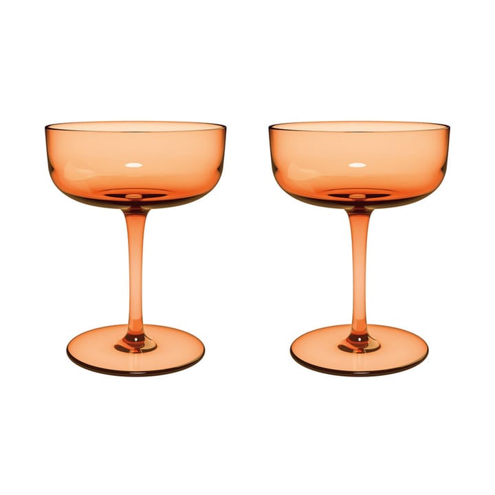 Coupe à champagne Like 10 cl, lot de 2 - Apricot - Villeroy & Boch