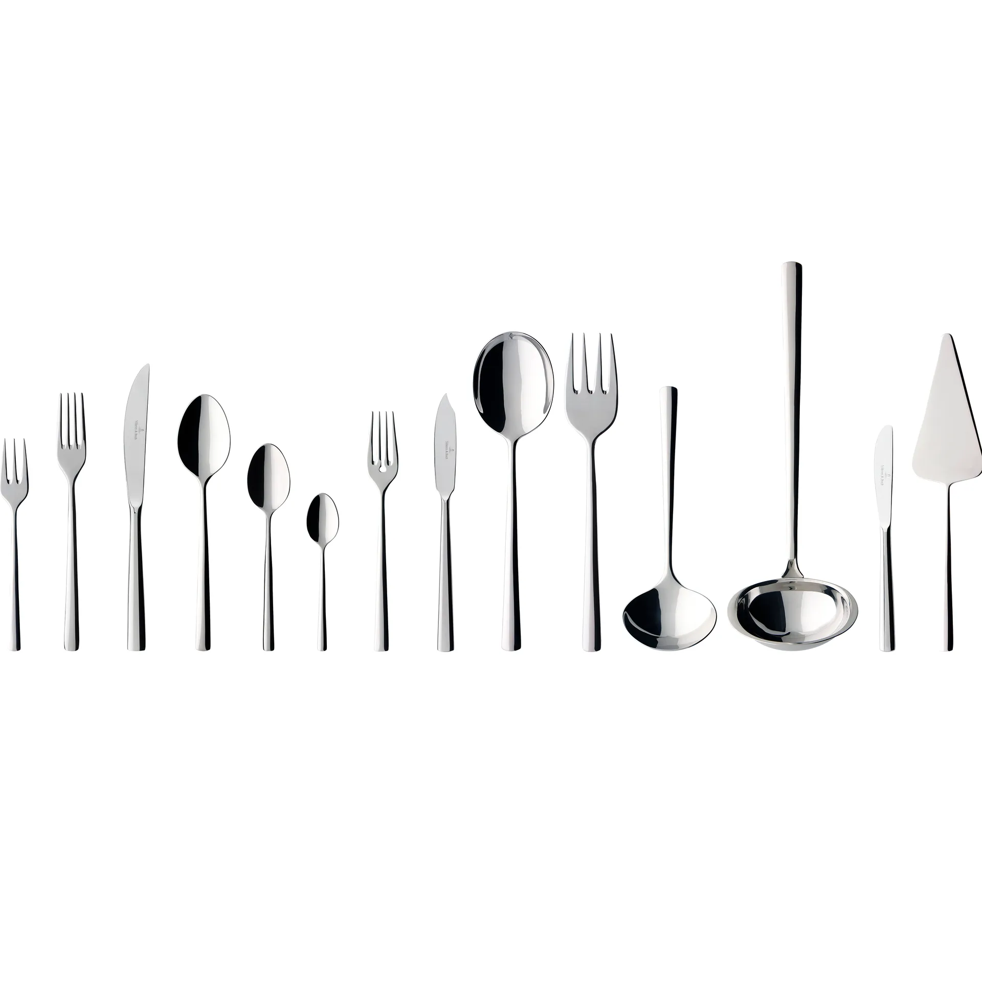 Couverts à déjeuner Piemont 113 pièces, Acier inoxydable Villeroy & Boch