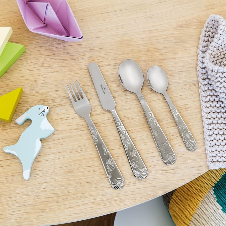 Couverts enfant Happy as a Bear 4 pièces, Acier inoxydable Villeroy & Boch