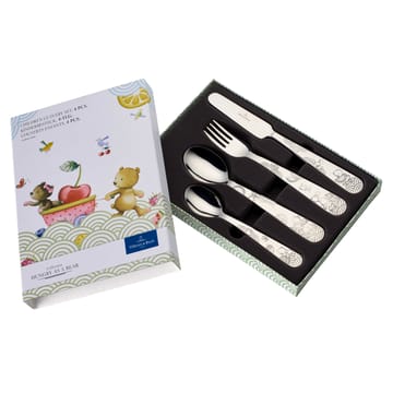 Couverts enfant Hungry as a Bear 4 pièces - Acier inoxydable - Villeroy & Boch