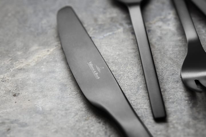 Couverts Manufacture Rock 20 Pièces, Noir Villeroy & Boch