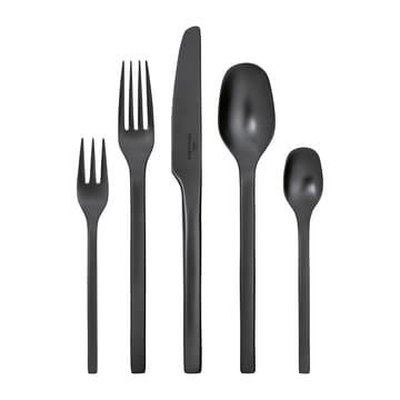 Couverts Manufacture Rock 20 Pièces - Noir - Villeroy & Boch