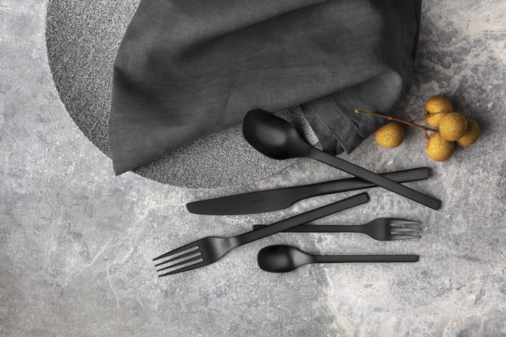 Couverts Manufacture Rock 20 Pièces, Noir Villeroy & Boch