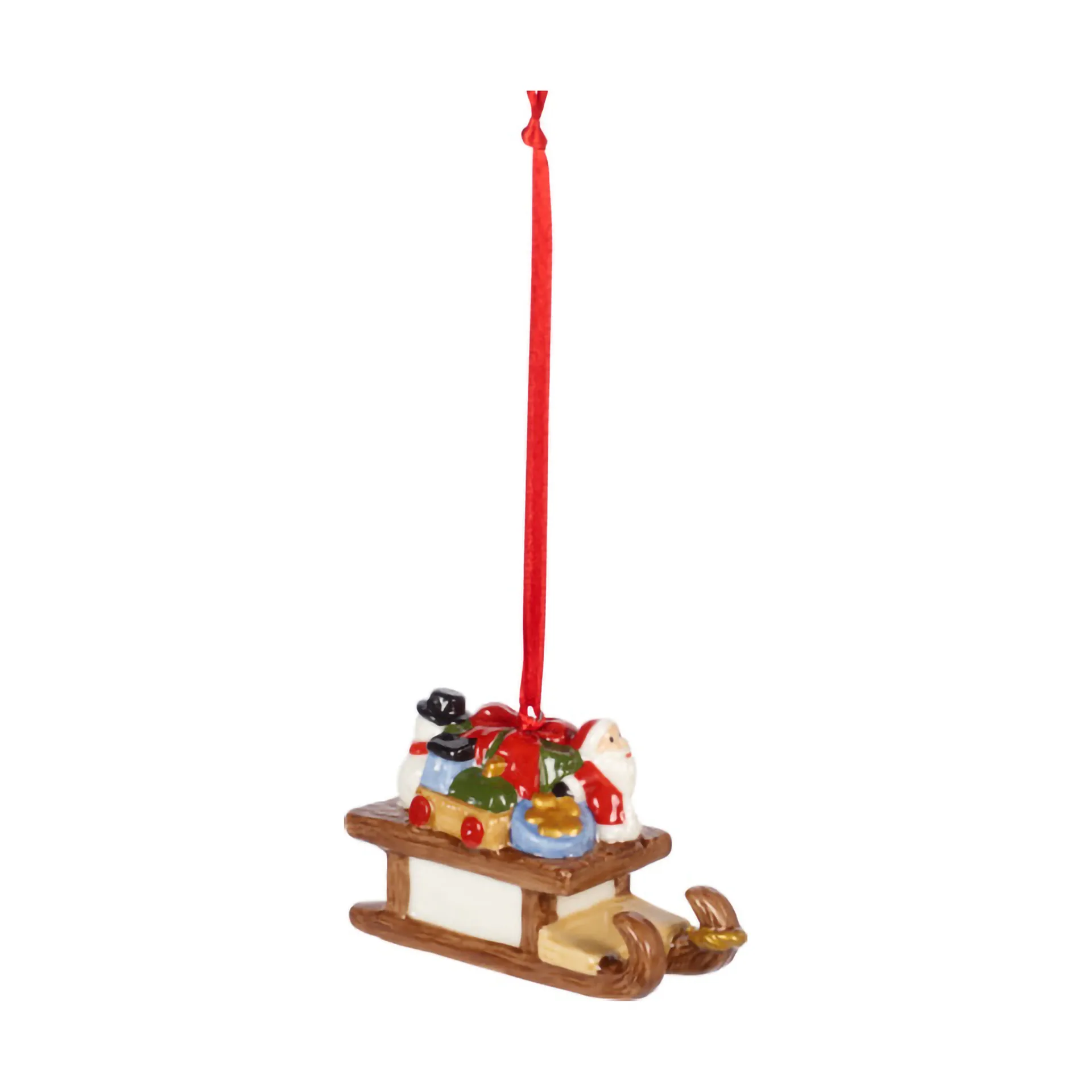 Décorations de sapin cadeaux Nostalgic, lot de 3, Rouge-brun Villeroy & Boch