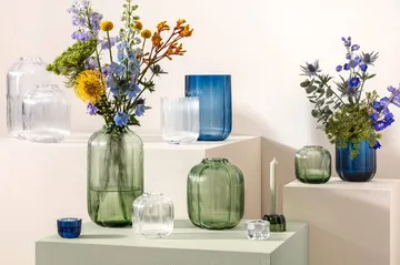 Fleur photophore 2 en 1 - Bleu, Ø6,3 cm - Villeroy & Boch