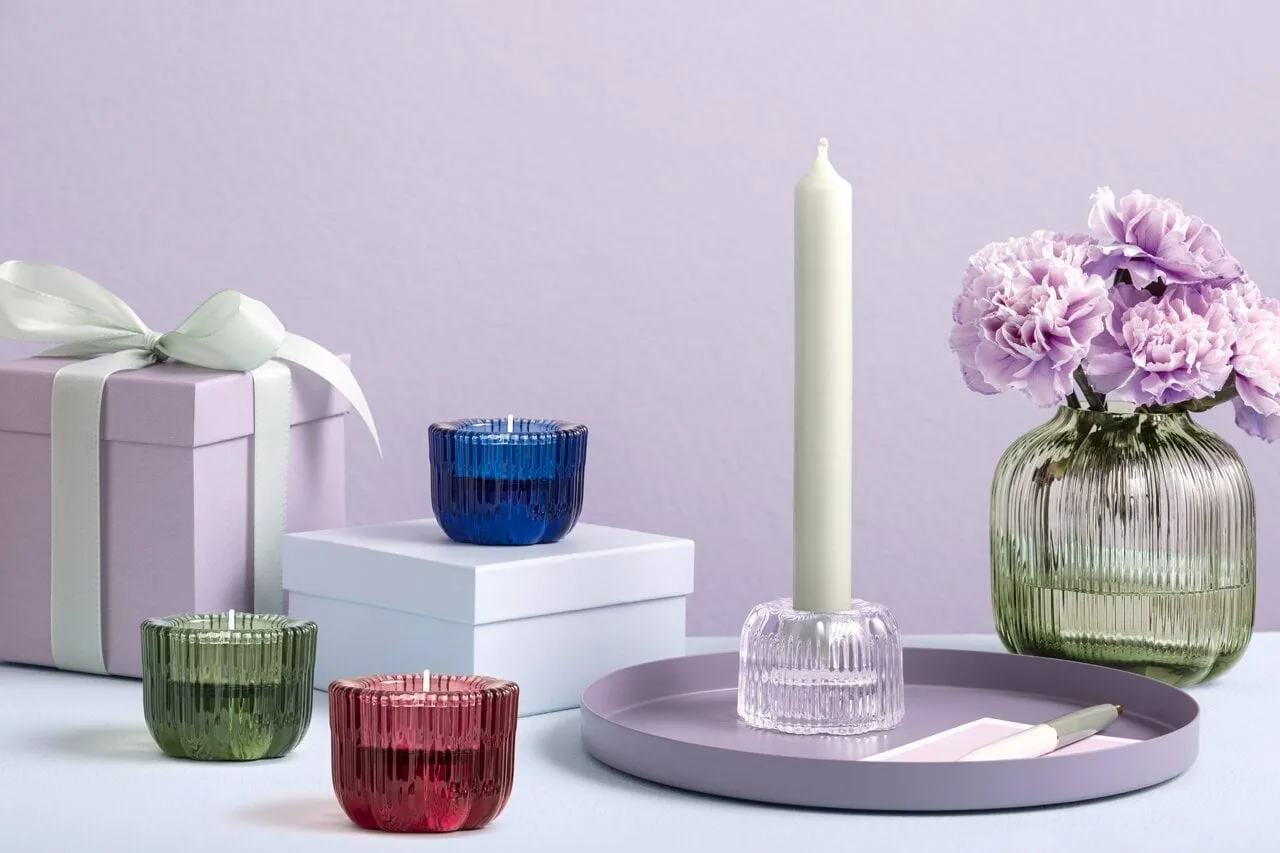 Fleur photophore 2 en 1, Cassis, Ø6,3 cm Villeroy & Boch