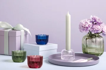 Fleur photophore 2 en 1 - Cassis, Ø6,3 cm - Villeroy & Boch