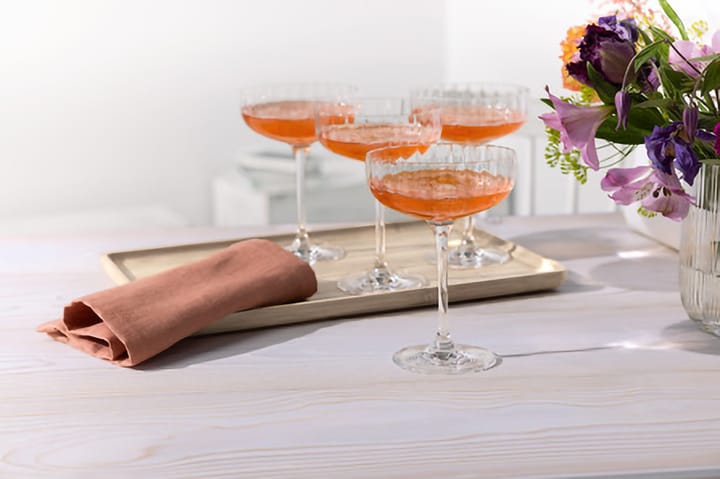 Flûte à champagne Rose Garden 12 cl 4-pack, Transparent Villeroy & Boch