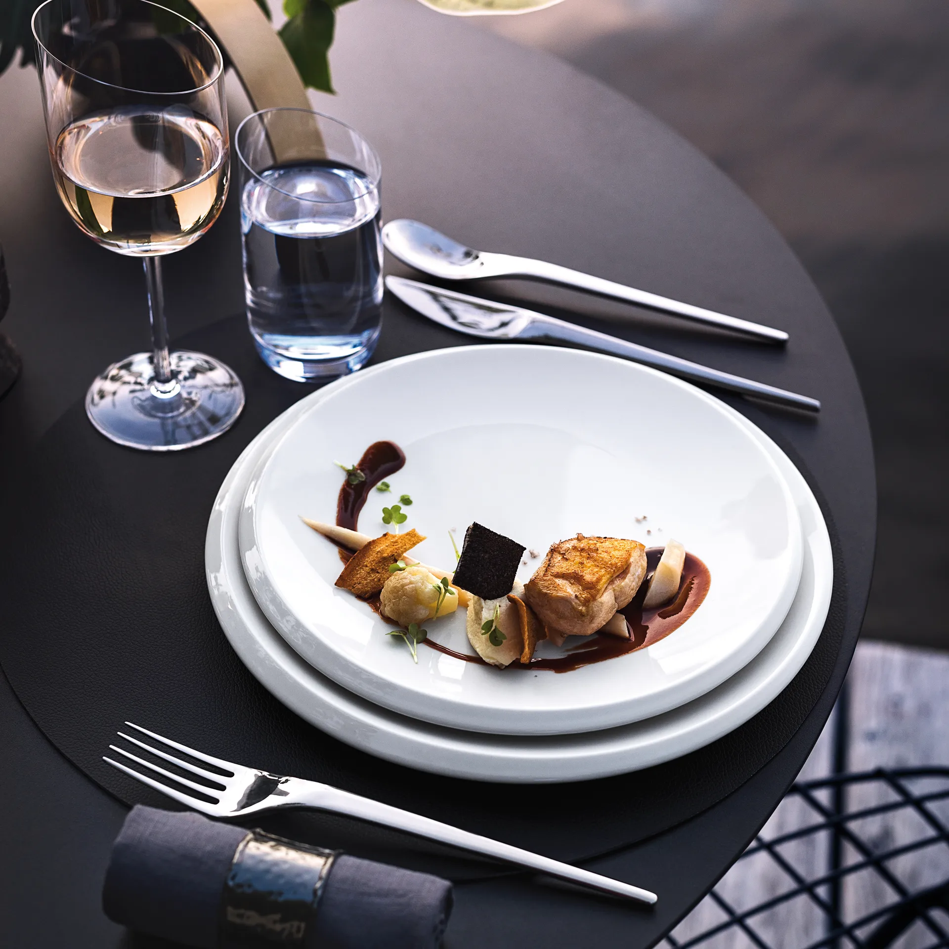 Fourchette NewMoon, Acier inoxydable Villeroy & Boch