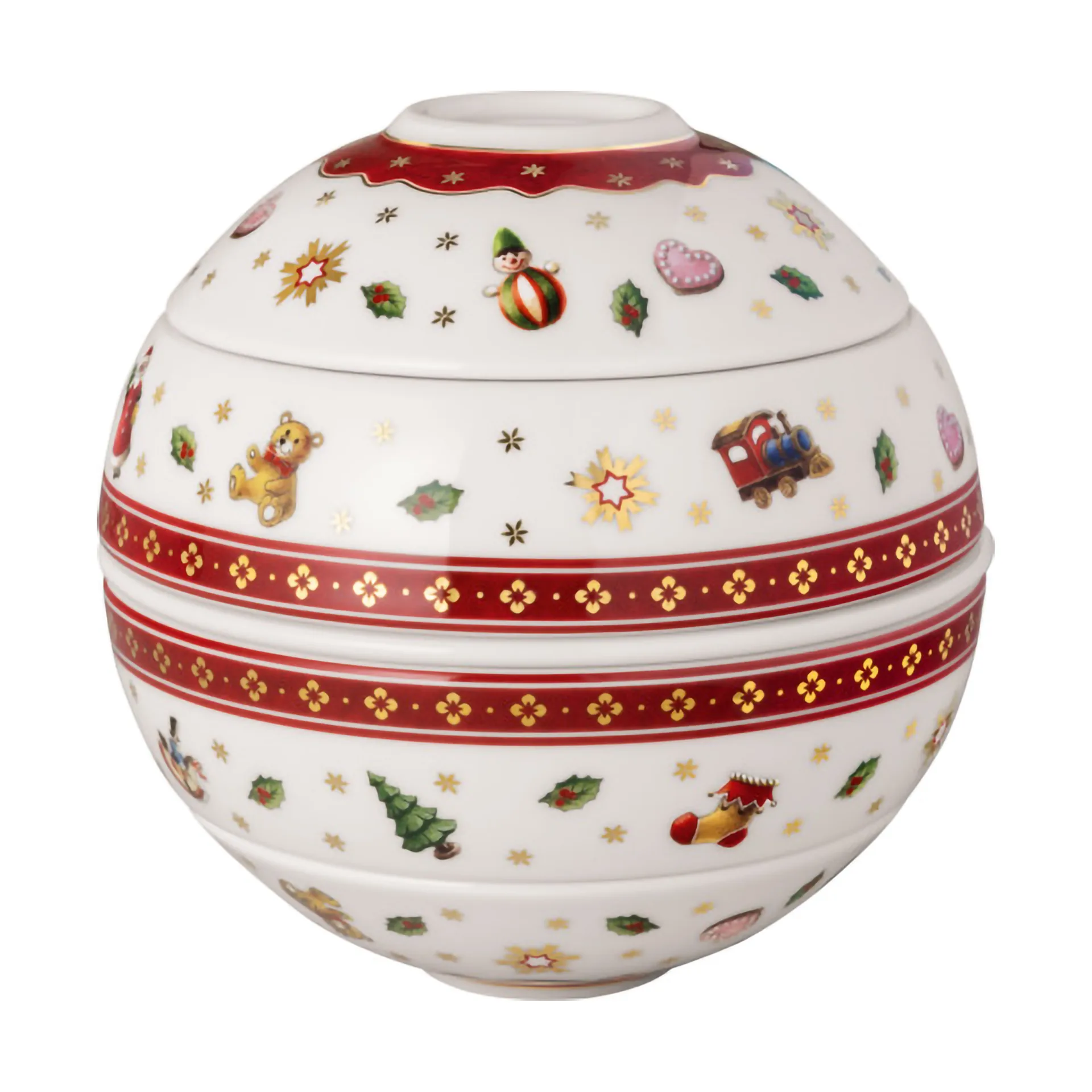 La petite Boule Toy´s Delight 5 pièces, Blanc-rouge Villeroy & Boch