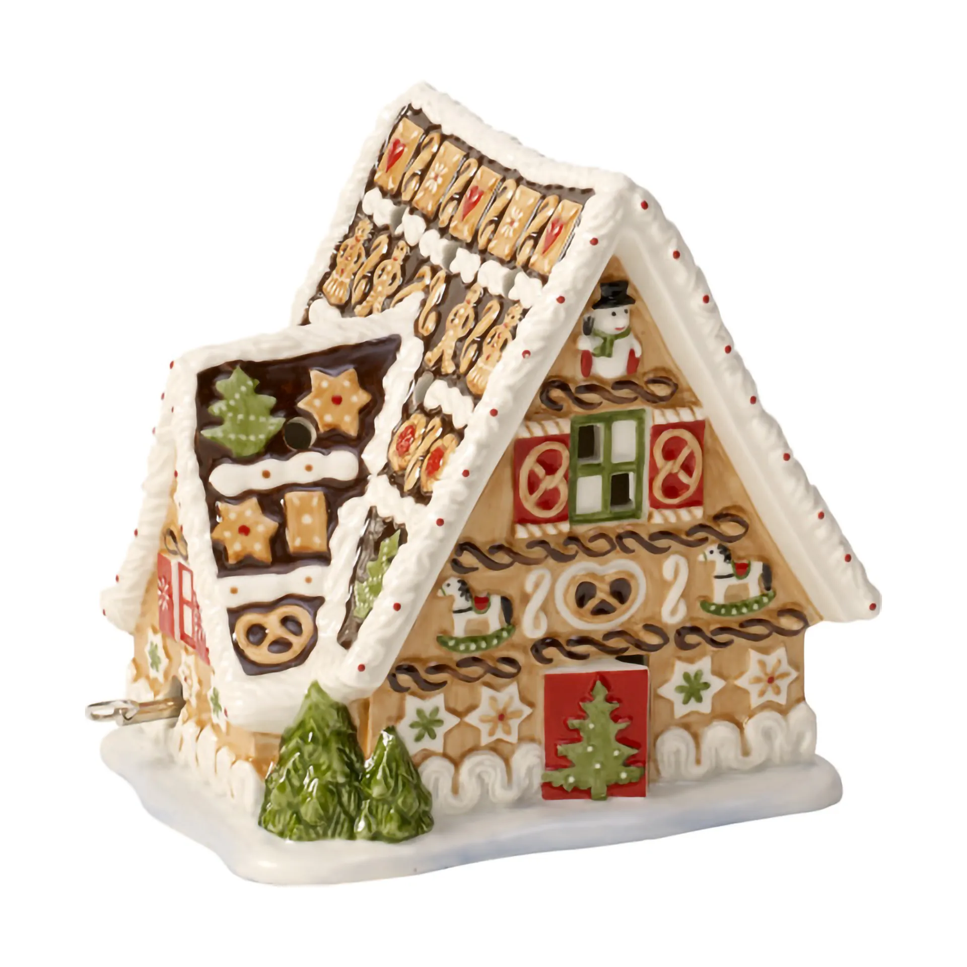 Maison en pain d'épice avec boîte à musique Christmas Toys, Plissé Villeroy & Boch