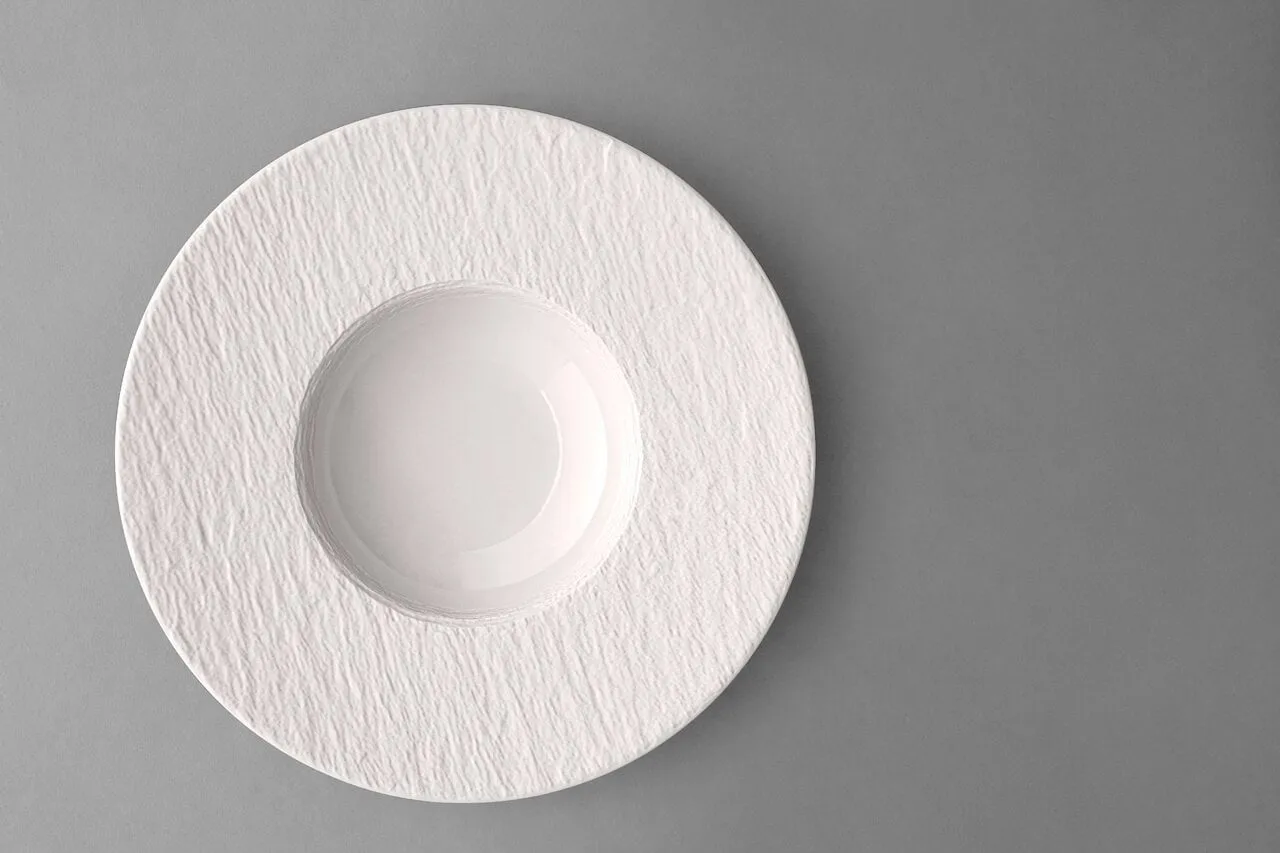 Manufacture Ice assiette à pâtes, Blanc, Ø28 cm Villeroy & Boch