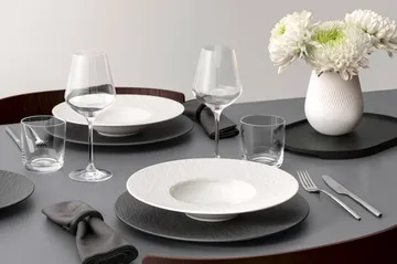 Manufacture Ice assiette à pâtes - Blanc, Ø28 cm - Villeroy & Boch
