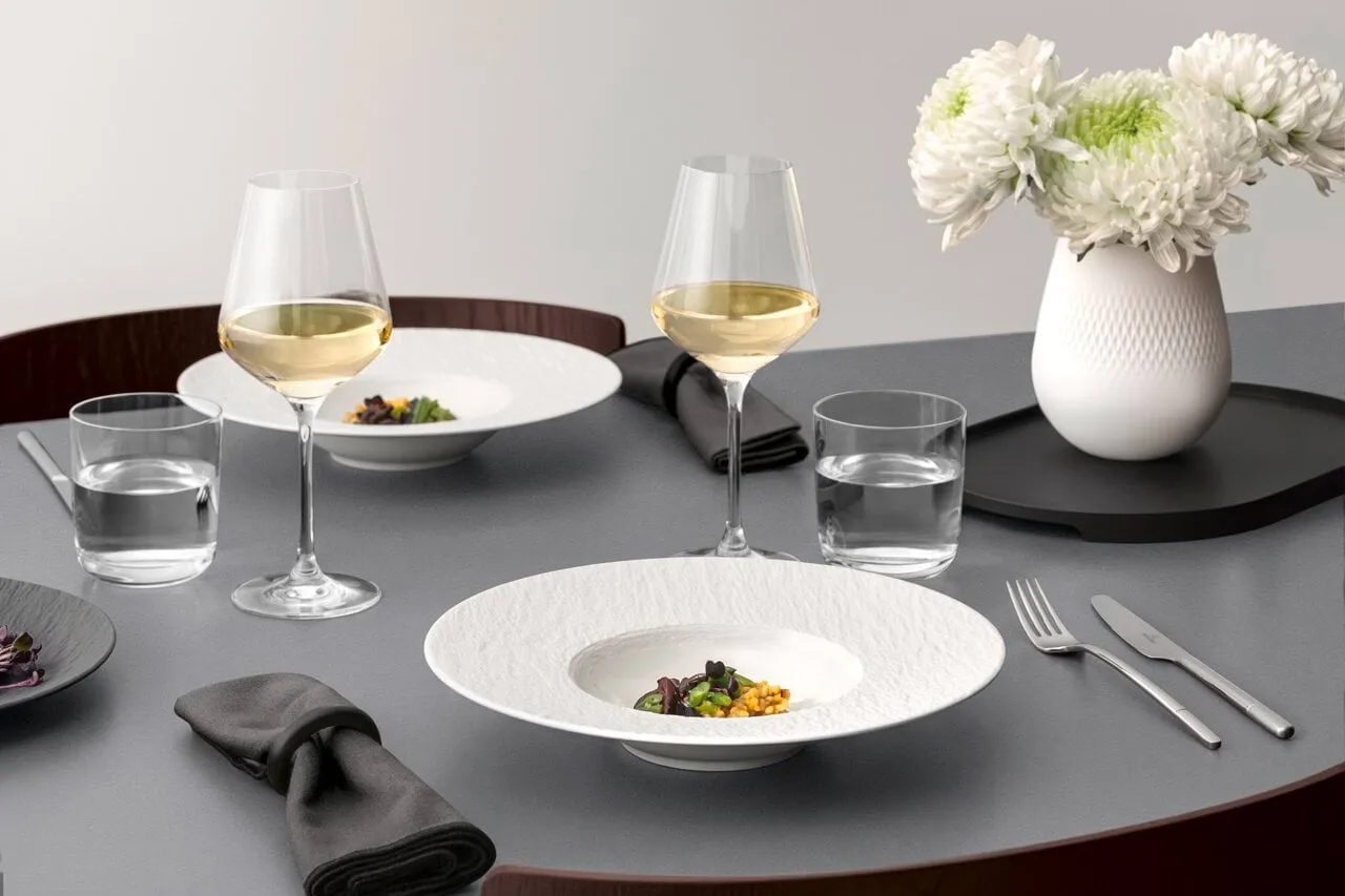 Manufacture Ice assiette à pâtes, Blanc, Ø28 cm Villeroy & Boch