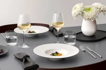Manufacture Ice assiette à pâtes - Blanc, Ø28 cm - Villeroy & Boch