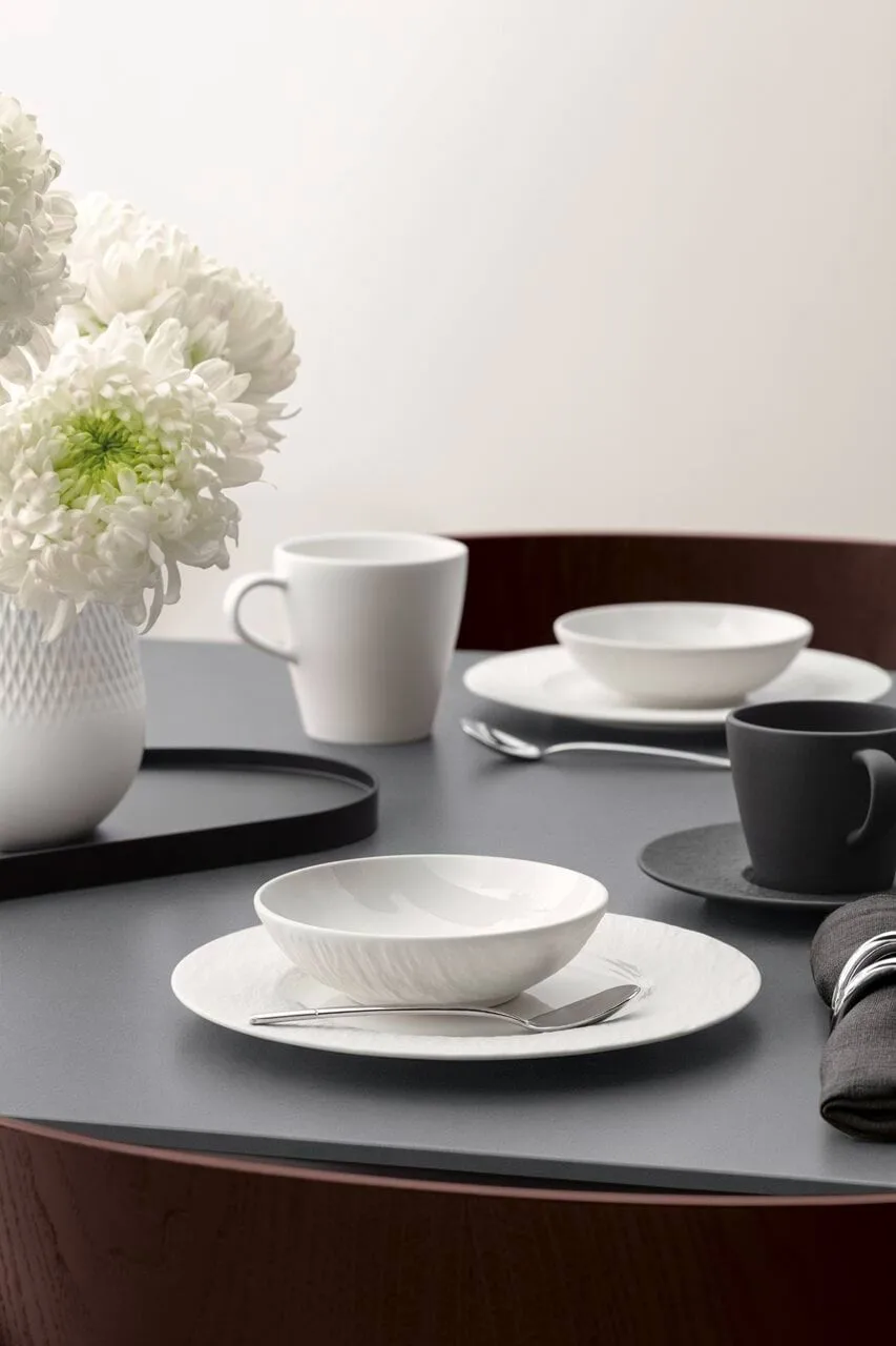 Manufacture Ice assiette, Blanc, Ø21,7 cm Villeroy & Boch