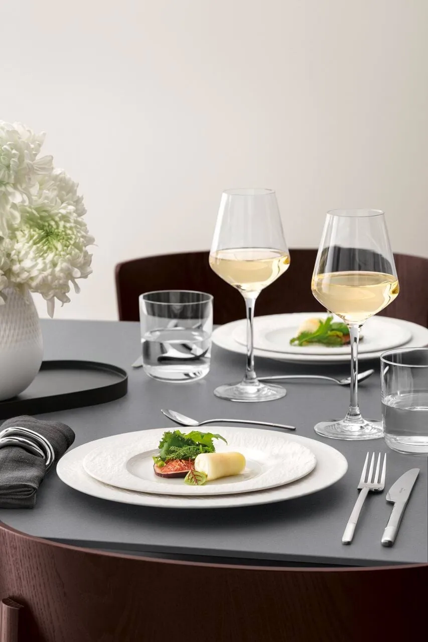 Manufacture Ice assiette, Blanc, Ø21,7 cm Villeroy & Boch