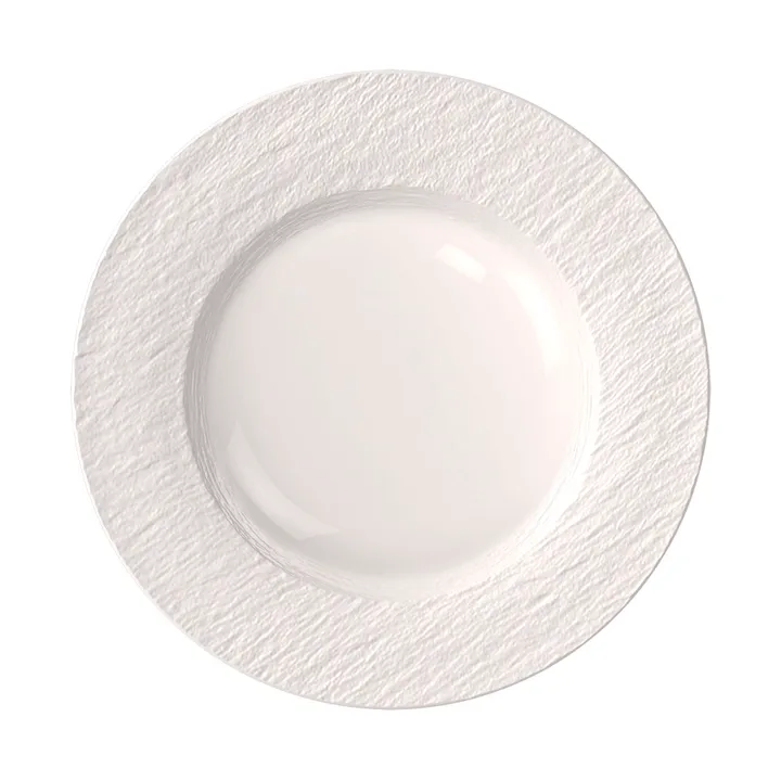 Manufacture Ice assiette - Blanc, Ø27,1 cm - Villeroy & Boch