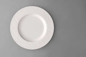 Manufacture Ice assiette - Blanc, Ø27,1 cm - Villeroy & Boch