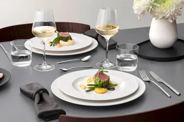 Manufacture Ice assiette - Blanc, Ø27,1 cm - Villeroy & Boch