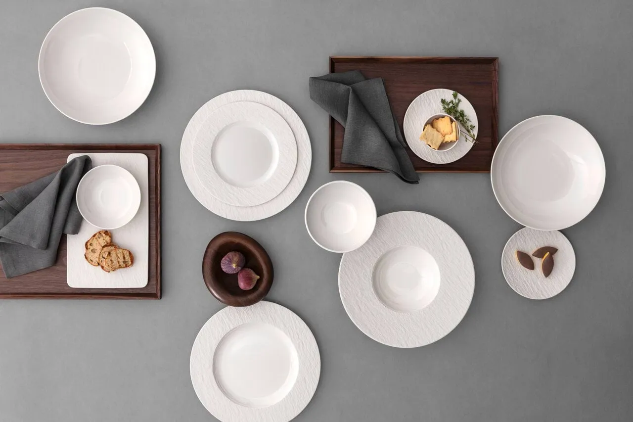 Manufacture Ice assiette, Blanc, Ø27,1 cm Villeroy & Boch
