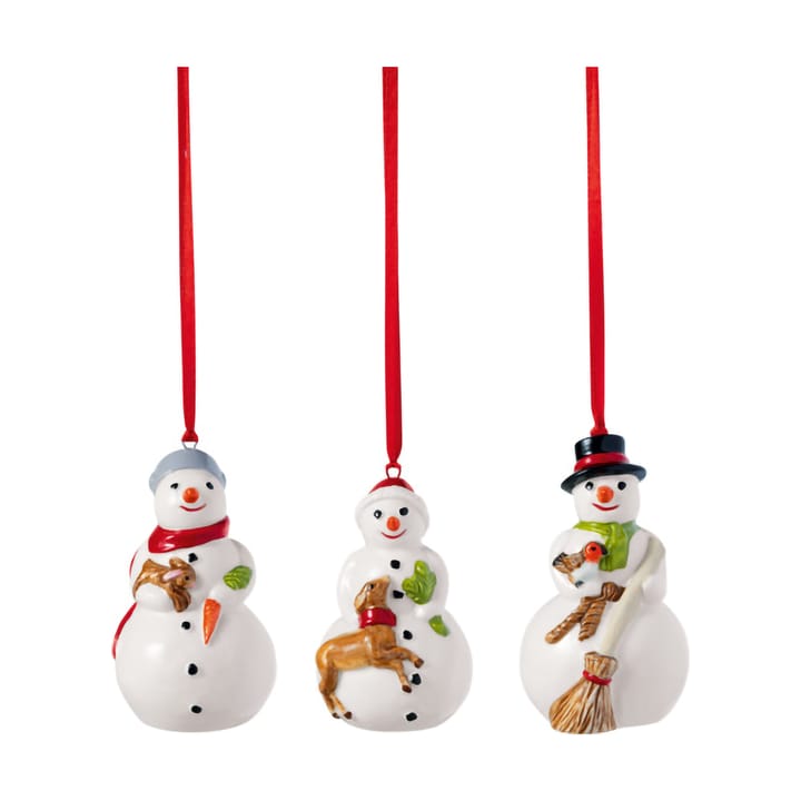 Ornement de sapin de Noël Nostalgic en forme de sucre d'orge, lot de  3 - Blanc - Villeroy & Boch