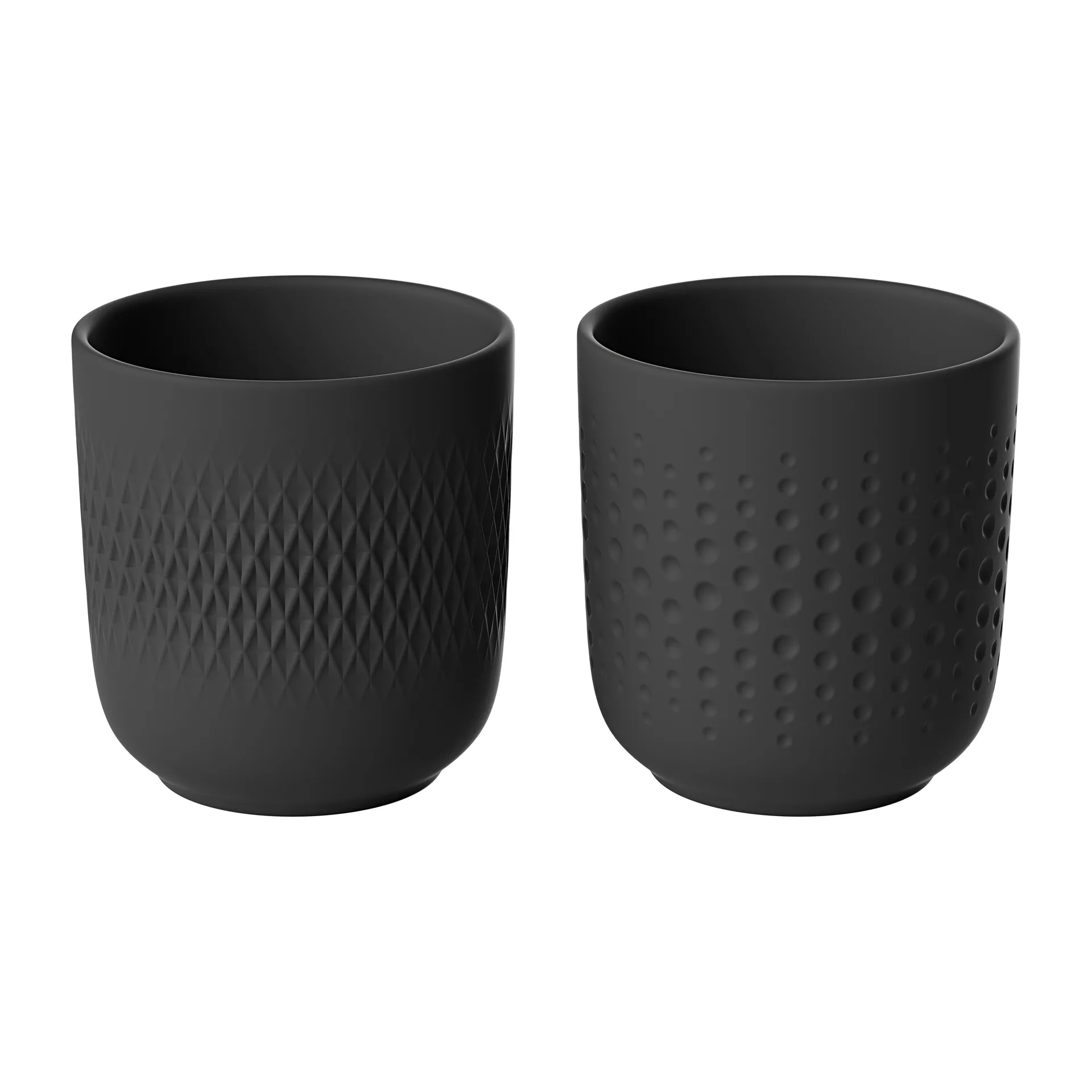 Pack de 2 tasses Manufacture Collier, Noir Villeroy & Boch