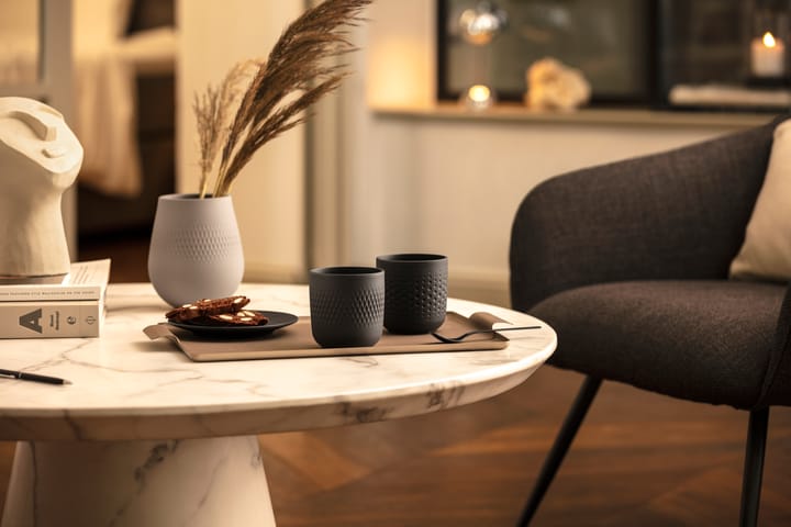 Pack de 2 tasses Manufacture Collier, Noir Villeroy & Boch