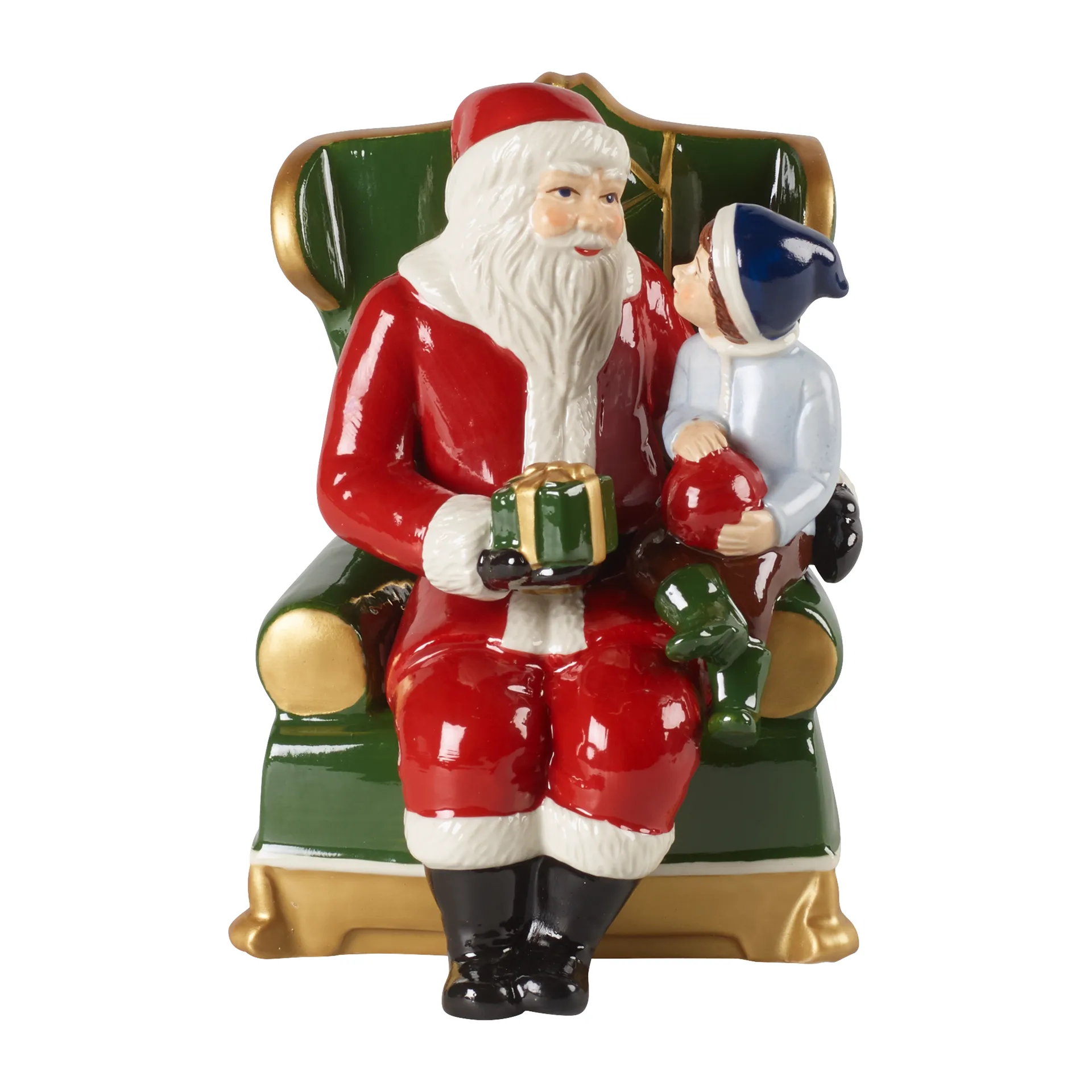 Père Noël dans son fauteuil Christmas Toys, Rouge Villeroy & Boch