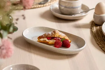 Perlemor Sand plat de service - Beige, 23x13 cm - Villeroy & Boch