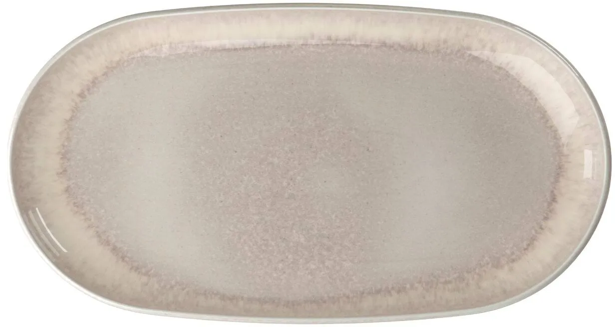 Perlemor Sand plat de service, Beige, 34x20 cm Villeroy & Boch
