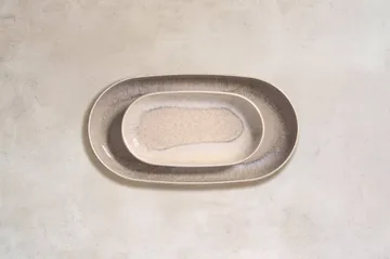Perlemor Sand plat de service - Beige, 34x20 cm - Villeroy & Boch