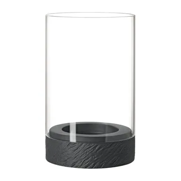 Photophore Manufacture Rock Home Hurricane M - Noir - Villeroy & Boch