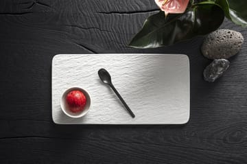 Plat à service Manufacture Rock 18x35 cm - Blanc - Villeroy & Boch